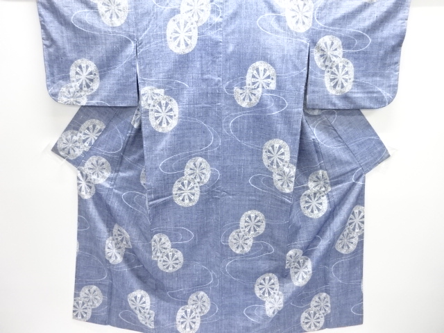 Japanese Kimono / Tsumugi Omeshi Silk